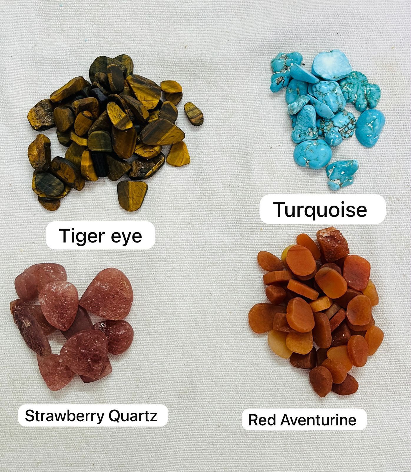 Teardrop Stone Studs