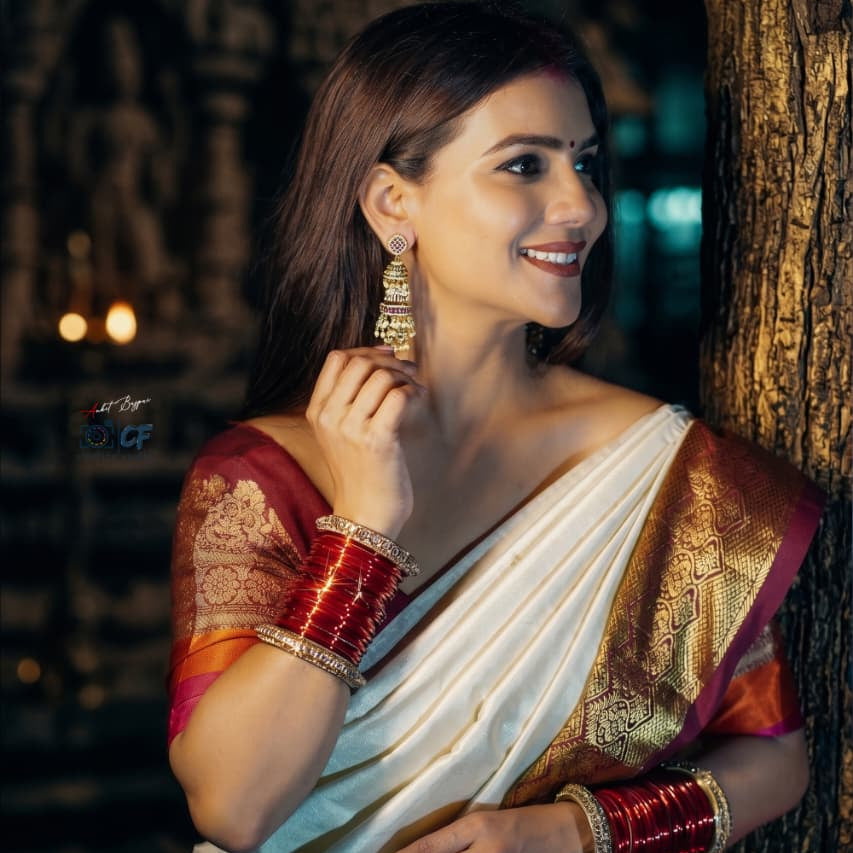Maharani Pearl Elephant Jhumkas