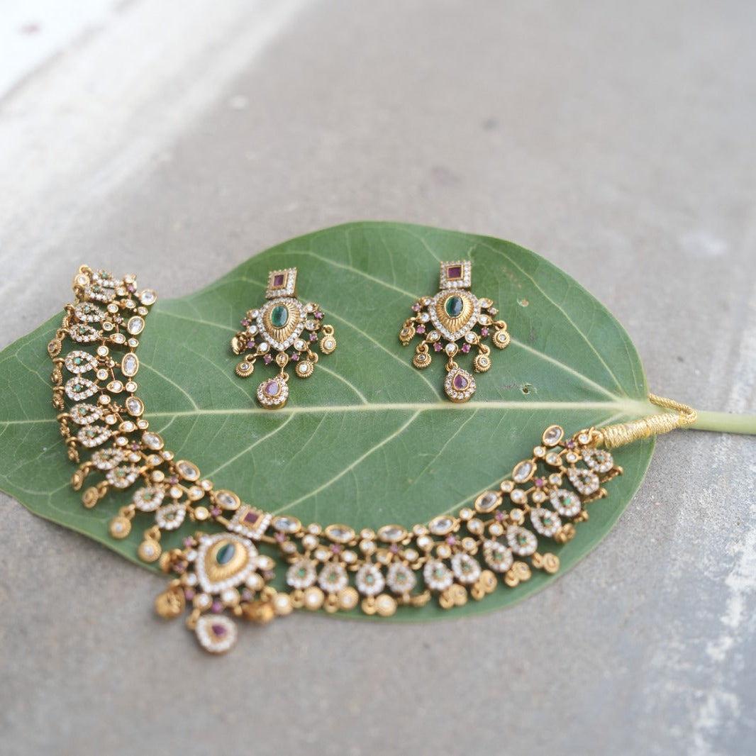 Rajwada Heritage Necklace Set