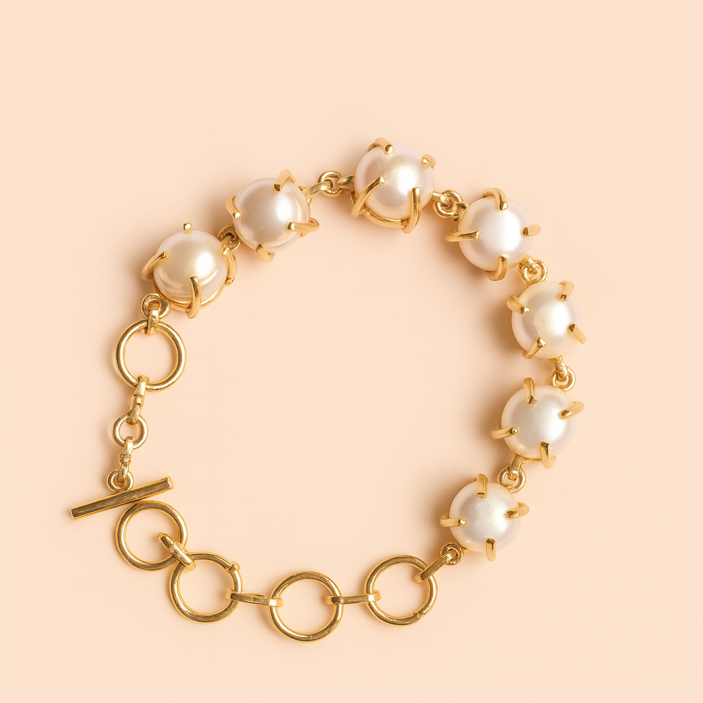 Real water pearl claw Bracelet