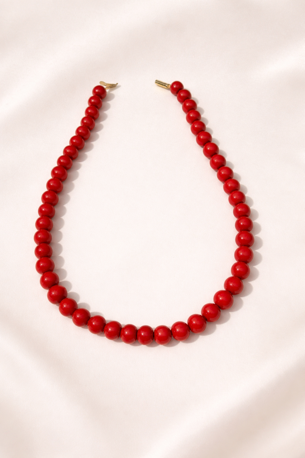 Coral Bead Necklace